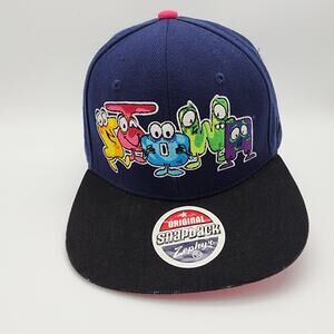 Stown Phetus Creatures Zephyr Snapback Hat Structured Colorful Artist Series